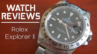 Watch Reviews Rolex Explorer II 16570 [upl. by Nancee]