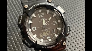 The Casio Tough Solar AQS810W2A2VCF Wristwatch The Full Nick Shabazz Review [upl. by Sidonius]