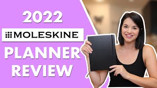 2022 Moleskine Planner Review And Unboxing [upl. by Marsland]