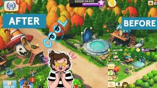 Farmville 2 Country Escape🚜🌾 In New look🔥😱🍂 gameplay ios fty halloween games 🎃 [upl. by Toms988]