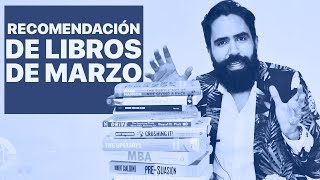 Recomendación de libros de marzo  Carlos Muñoz [upl. by Doowle225]