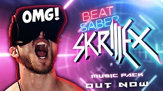 BEAT SABER SKRILLEX MUSIC PACK IS INSANE 🔥 [upl. by Meghan592]