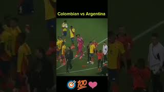 COLOMBIAN Vs Argentina😱 footballjames shortfeed ytshort [upl. by Wilmar]