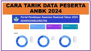 Cara Tarik Data Peserta ANBK 2024 [upl. by Conners]