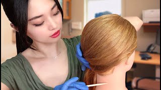 ASMR Doctor Head and Neck Exam [upl. by Eanrahc204]