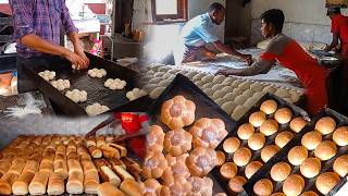 Historic Bakery Breads amp Buns that have been baking in a woodfired oven 🔥 While going [upl. by Yromem]