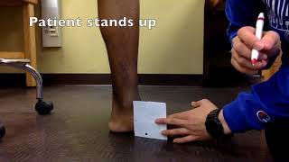 Navicular Drop Test [upl. by Loar]