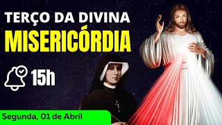 Terço da Misericordia Segunda feira 01042024 🙏 Terço da Divina Misericórdia [upl. by Buddy]