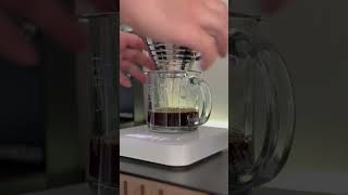 Kalita Wave pour over shorts coffee coffeebrewing [upl. by Atirihs]