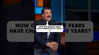 Neil deGrasse Tyson on How Our Biggest Fears Have Changed in 100 Years 😖 neildegrassetyson [upl. by Meela262]