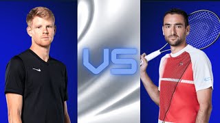 Marin Cilic CROVs Kyle Edmund GBR2024 Cassis Open Provence by Cabesto [upl. by Yvor]