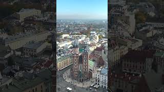 Kraków z lotu dronaCracow by drone Mavic 3 Classic [upl. by Blain]