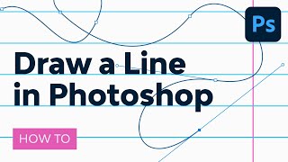 How to Draw a Line in Photoshop [upl. by Mozza764]