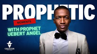 PROPHET UEBERT ANGEL PROPHESYING  PROPHETIC MOMENTS PART 3 [upl. by Atled862]