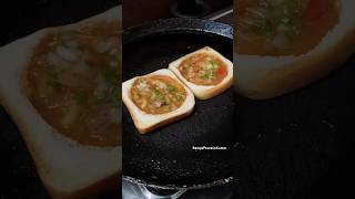 Tasty Bread Omelette 🍞 breakfast omlet egg bread morning health kids special tasty yummy [upl. by Hgielah]