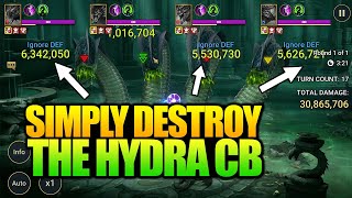 NEW WAY ON HOW TO GET INSANE DAMAGE ON THE HYDRA CLAN BOSS RAID SHADOW LEGENDS [upl. by Nadnarb]