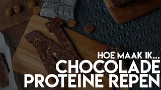 Hoe maak ik chocolade proteïne repen met noten  Project Balance recepten [upl. by Sauder]