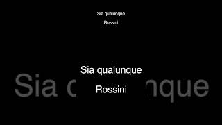 Sia qualunque Piano accompaniment La Cenerentola  Rossini full track [upl. by Markland]