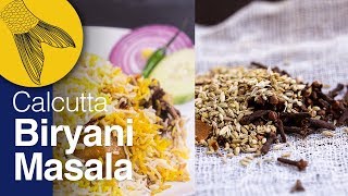 Kolkata Biryani Masala Powder  Arsalan Biryani Masala Recipe [upl. by Pittman]