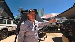 Rooftop Tent And Awning by Alucab  Overland Expo West [upl. by Peppard]