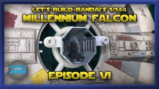 Lets Build the Bandai 1144 Millennium Falcon  Episode 6 [upl. by Eniretak]