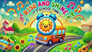 Rise and Shine  Fun Morning Song for Kids  It’s School Time [upl. by Retsam]