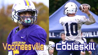 Voorheesville vs CobleskillRichmondville 2021 High School Football [upl. by Aynotak]