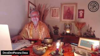 181124 Yoga Sandhya  Servidor DevaDeviPavanAcharya Dasa [upl. by Blithe]