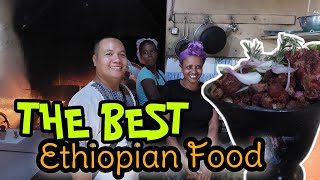 ETHIOPIAN LOCAL FOODETHIOPIANS EAT FRESH BEEF [upl. by Pease654]