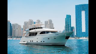 Freedom 80ft24m 50 Person capacity  Flame Yachting Luxury Yacht charter in dubai [upl. by Horwitz255]