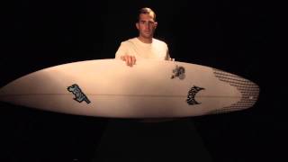 Mayhem Sub Driver Surfboard  BeachinSurfTV [upl. by Edny420]