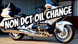 2018 Honda Gold Wing NonDCT Oil Change [upl. by Morten]