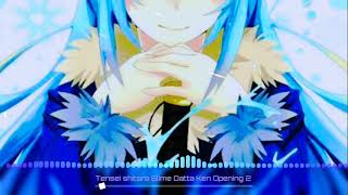 NightCore Tensei shitara Slime Datta Ken OP 2 Full  VerFamale [upl. by Ahseem]