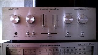 marantz 1072 potmeter cleaning review soundtest [upl. by Estell]