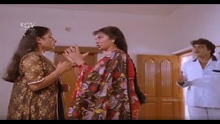 Mind Blowing Climax Scene Of Hrudaya Haadithu Kannada Movie  Ambarish  Bhavya  Malashree [upl. by Koffler]