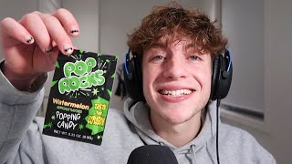 asmr mouth sounds with pop rocks 💥 [upl. by Wickner]