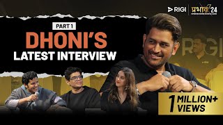 Latest MS Dhoni Podcast with tanmaybhat humansofbombay2801 Kullubaazi  Ep 1  Prabhav24  RIGI [upl. by Belen552]