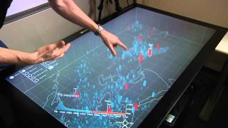 Holograph 3D spatiotemporal interactive data visualization [upl. by Eimmis]