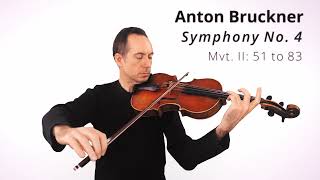 Bruckner 4 viola excerpt [upl. by Aliak618]