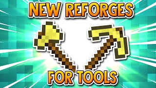 HYPIXEL SKYBLOCK  NEW REFORGES FOR TOOLS MORE XP [upl. by Shelton]