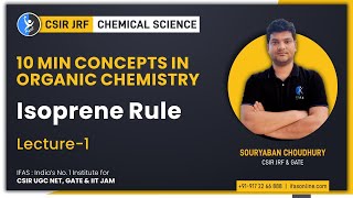 Special ISOPRENE Rule in Hindi For CSIR NET amp GATE Chemistry Exams  Terpenes  Biomolecules [upl. by Ociredef]