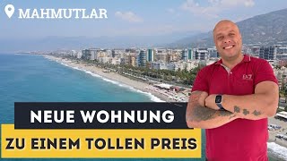 Preiswerte Wohnung in Alanya Bezirk Mahmutlar Immobilien in der Türkei [upl. by Ahseikram284]