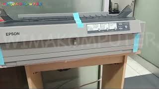 QC PRINTER EPSON DOT MATRIX LQ2190 [upl. by Ase]