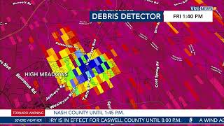 CONFIRMED Tornado in Battleboro NC moving at 30MPH [upl. by At]