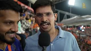 SRH vs RCB Fan Reactions from the Rajiv Gandhi International Stadium Hyderabad  IPL 2024 [upl. by Yzzik917]