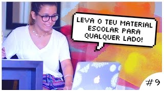 CRIA O TEU CANTINHO DE ESTUDO PORTÁTIL ♡ Regresso às Aulas  EP9 [upl. by Inna]