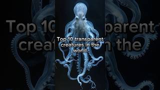 Top10 Transparent Creatures In The world 🌎 😱 shorts youtubeshorts facts creature ytshortsindia [upl. by Isola]