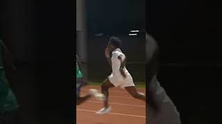 I SHOW SPEED AND Noah lyles race for 100k entertainment race [upl. by Ahseinat]