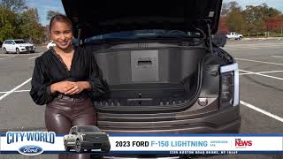 2023 F150 Lightning SuperCrew City World Ford  Bronx New York NY White Plains New Rochelle Queens [upl. by Charlean861]