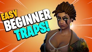 EASY TRAP TUNNELS for Beginners amp New Players getting started in Fortnite Save the World PvE [upl. by Heyman]